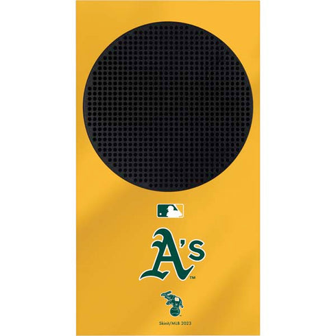 MLB Oakland Athletics Alternate Jersey Xbox Series S Console Skin